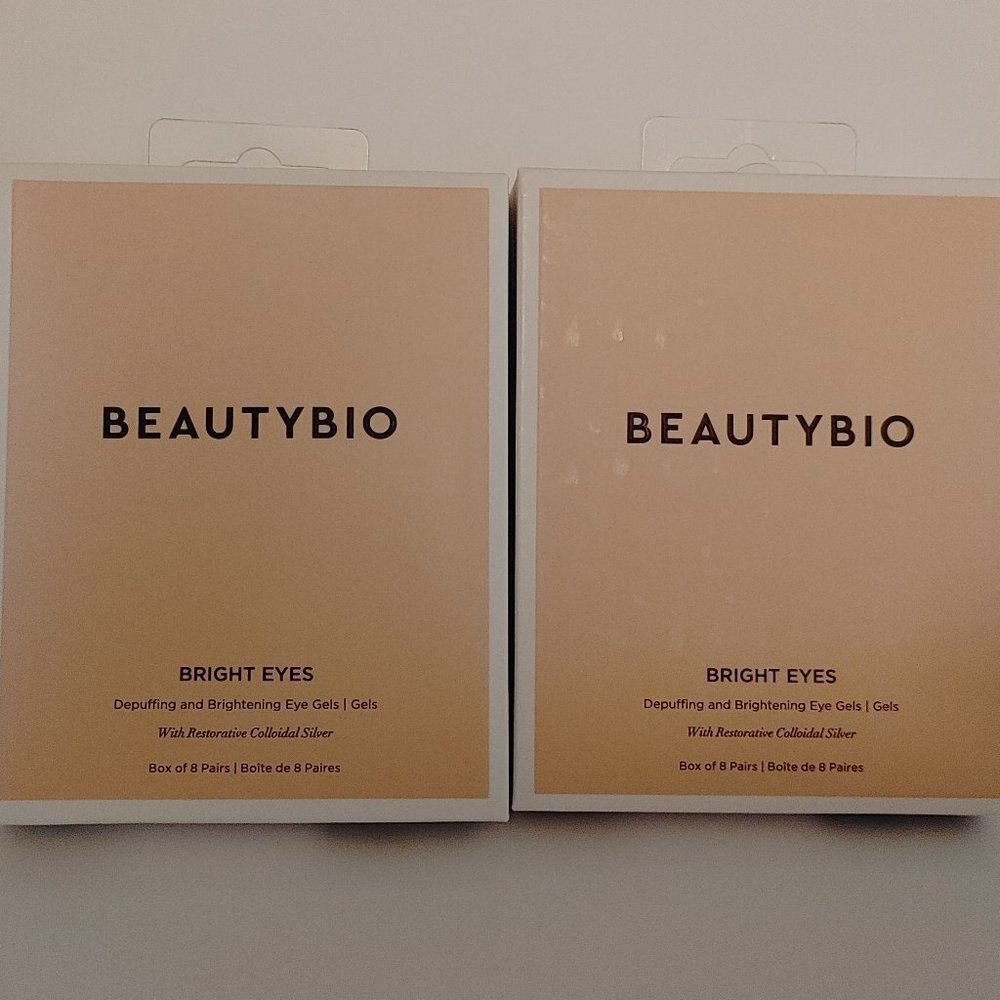 BeautyBio Bright Eyes Depuffing And Brightening Eye Gels 2 Boxes 16 PAIR…